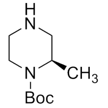 Chimique chirale n ° CAS 170033-47-3 (R) -N-Boc-2-méthylpipérazine